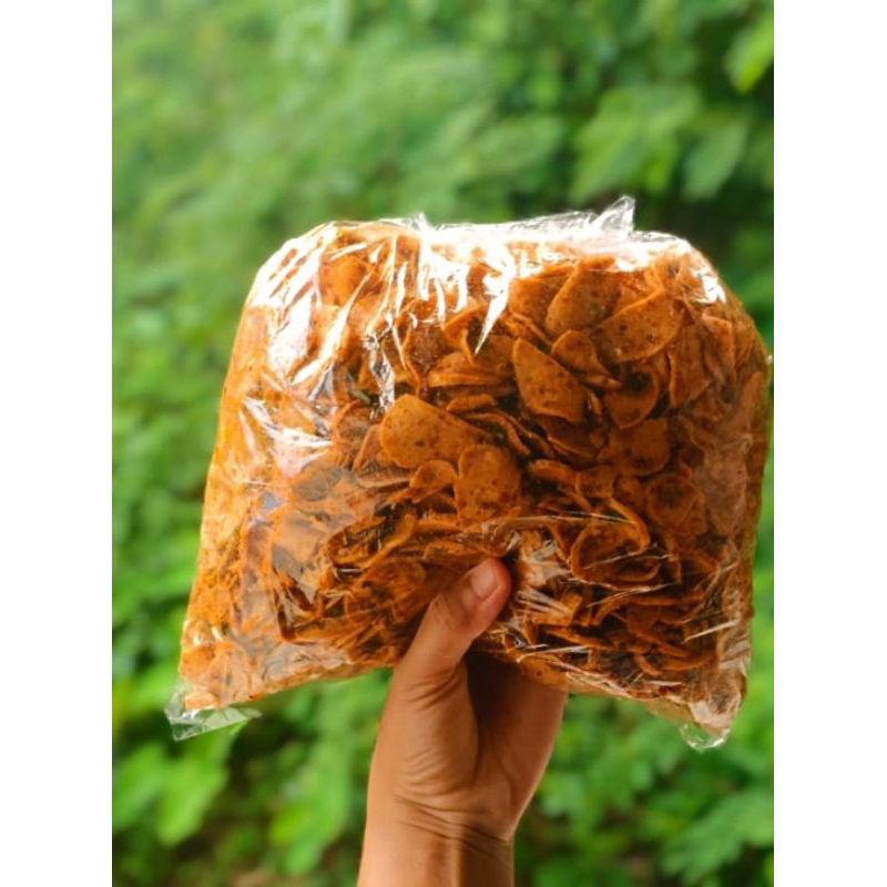 

Basreng Gepeng Pedas Daun Jeruk 1kg