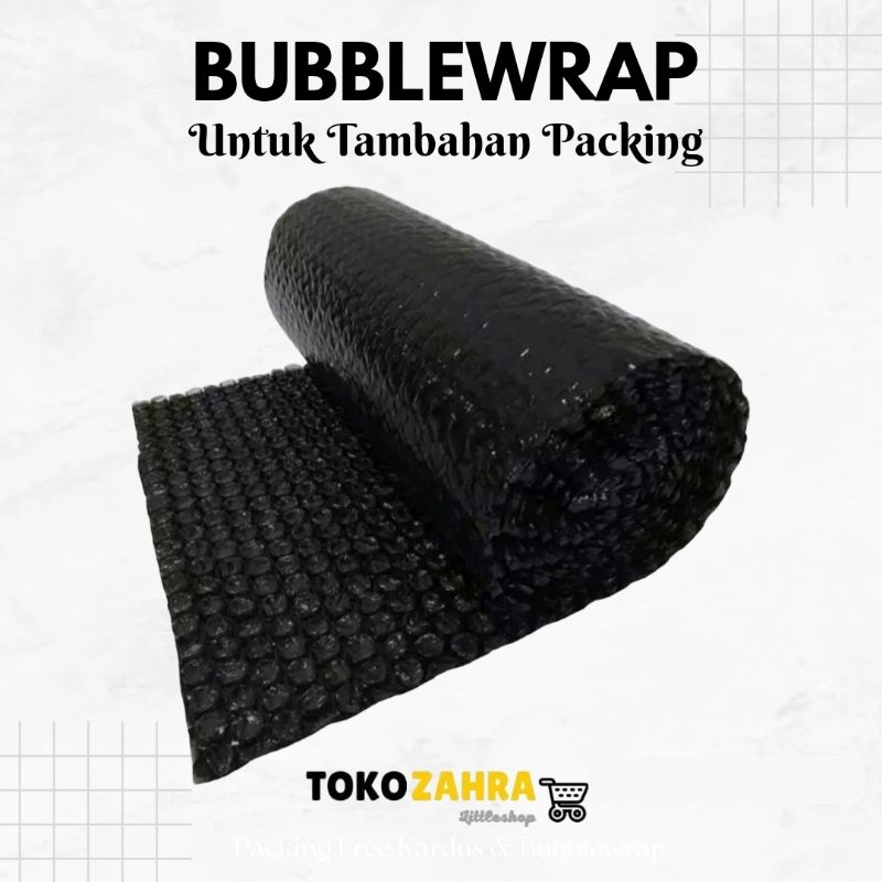

Extra Bubblewrap Untuk Tambahan Packing