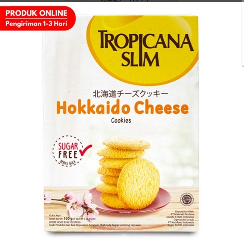 

TROPICANA SLIM Cookies Hokaido Cheese 100 g