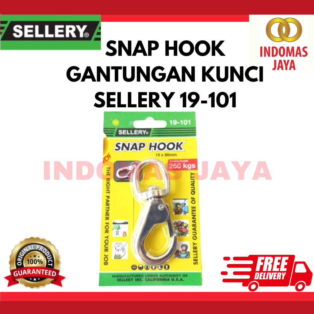 SNAP HOOK GANTUNGAN KUNCI SELLERY 19-101