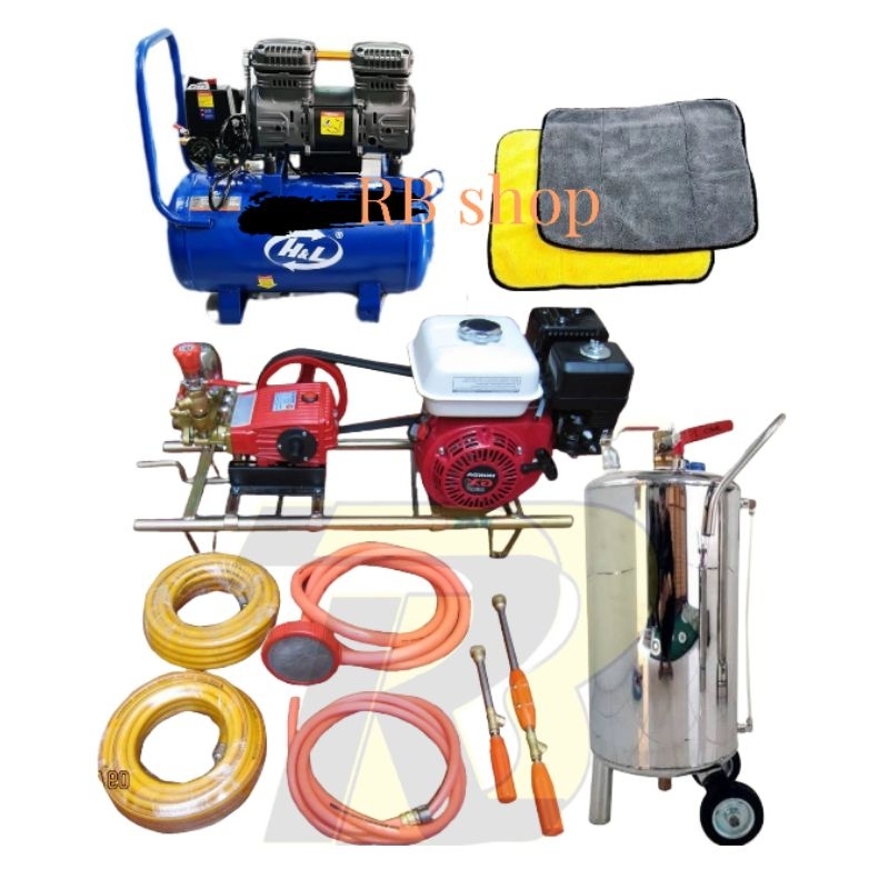 Paket Mesin Steam salju komplit siap gass