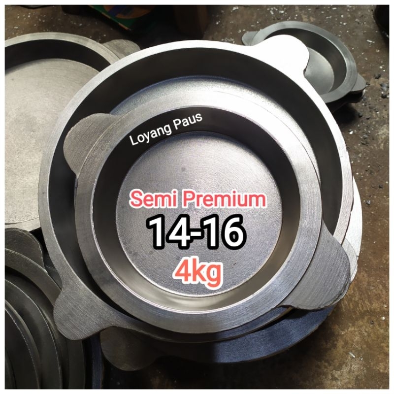 Loyang Martabak Manis 14-16 Semi Premium + Tutup