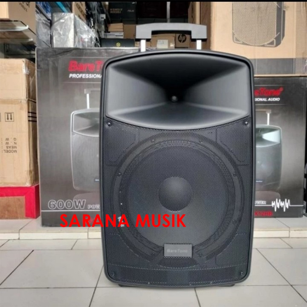 Speaker Portable Meeting BARETONE MAX15HB MAX 15 HB Baretone MAX-15HB 15 Inch Original