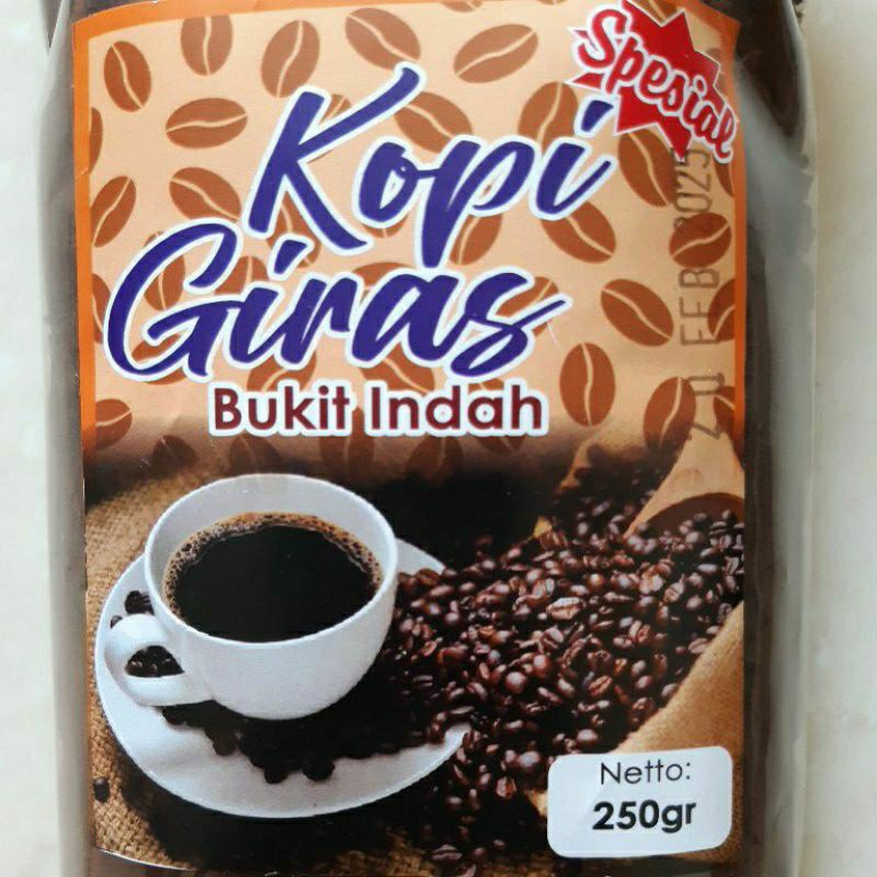 

Kopi Giras Bukit Indah 250gr.