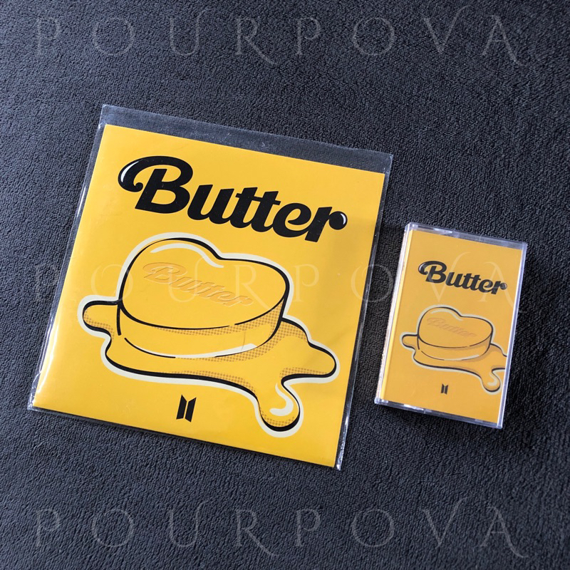 READY BTS BUTTER VINYL & CASSETTE official merch