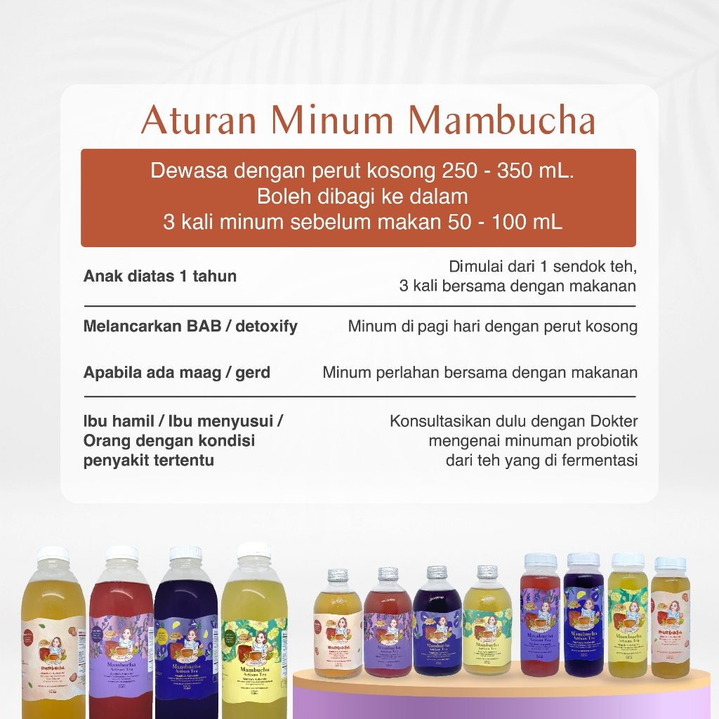 

XMASTER KOMBUCHA VARIANT LAVENDER MAMBUCHA 250 ML