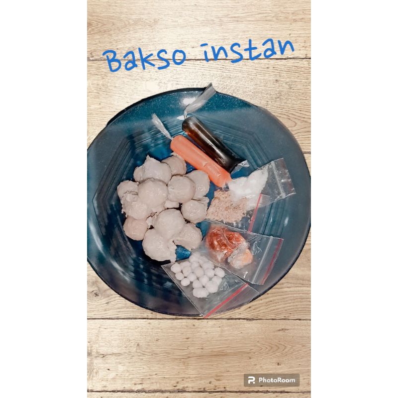 

bakso instan dadakan