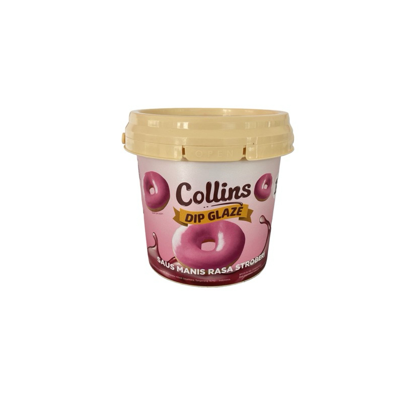 

Collins Strawberry Toping Donat 1kg