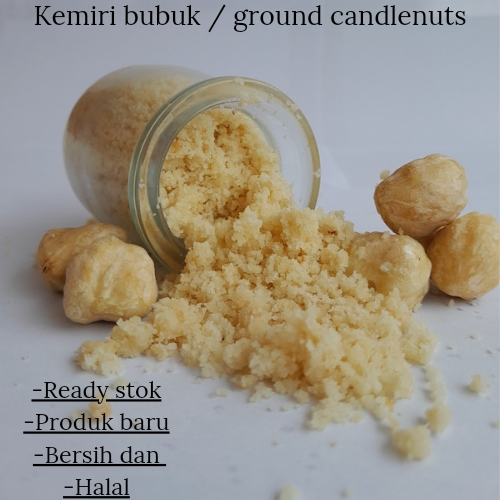 

Kemiri bubuk 250gram / ground candlenuts