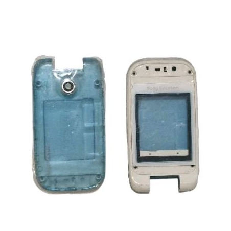 Casing depan Sony Ericsson Z610/610i transparan biru