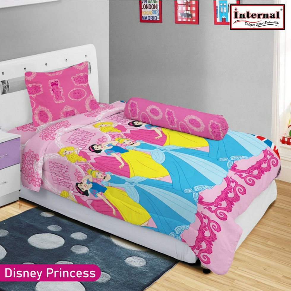 Bedcover Set Internal Single 120x200 - Disney Princess