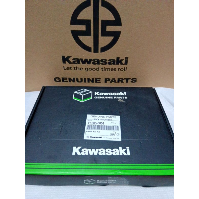 gear set Kawasaki athlete, Original Kawasaki, gir set Kawasaki athlete