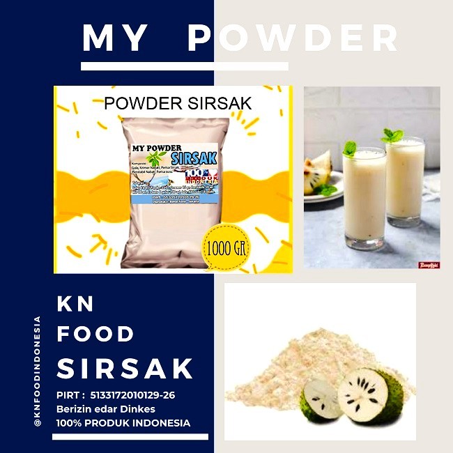 

Sirsak Powder - 1 kg - Powder Sirsak.