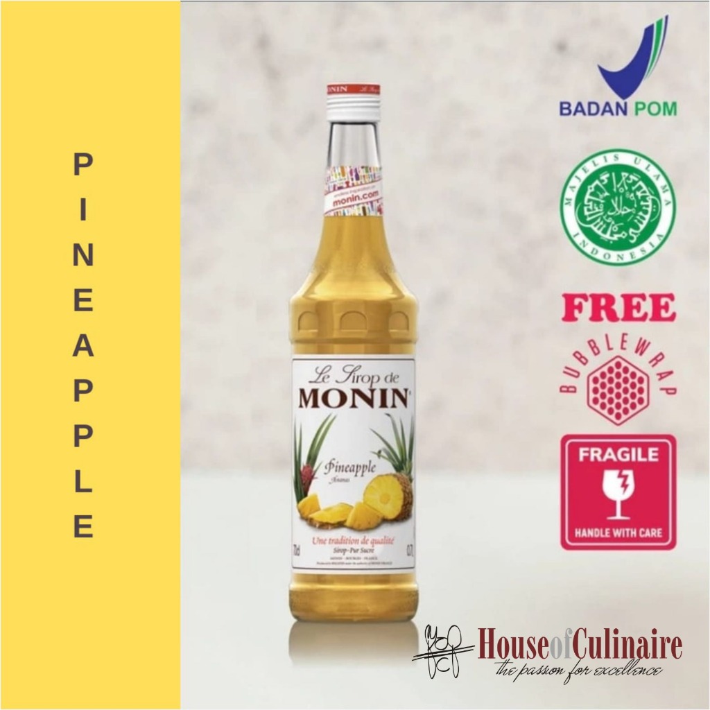 

Monin Pineapple Nanas 700 ml Sirup Syrup Monin