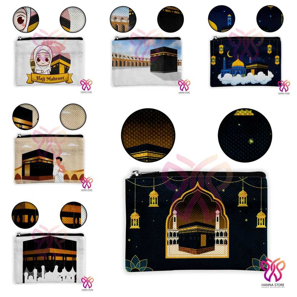 Dompet Koin Oleh-oleh Umroh Haji Mekah