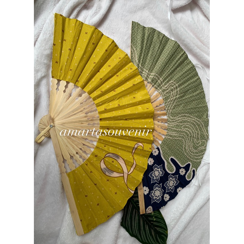SOUVENIR KIPAS BATIK JUMBO SOUVENIR PERNIKAHAN