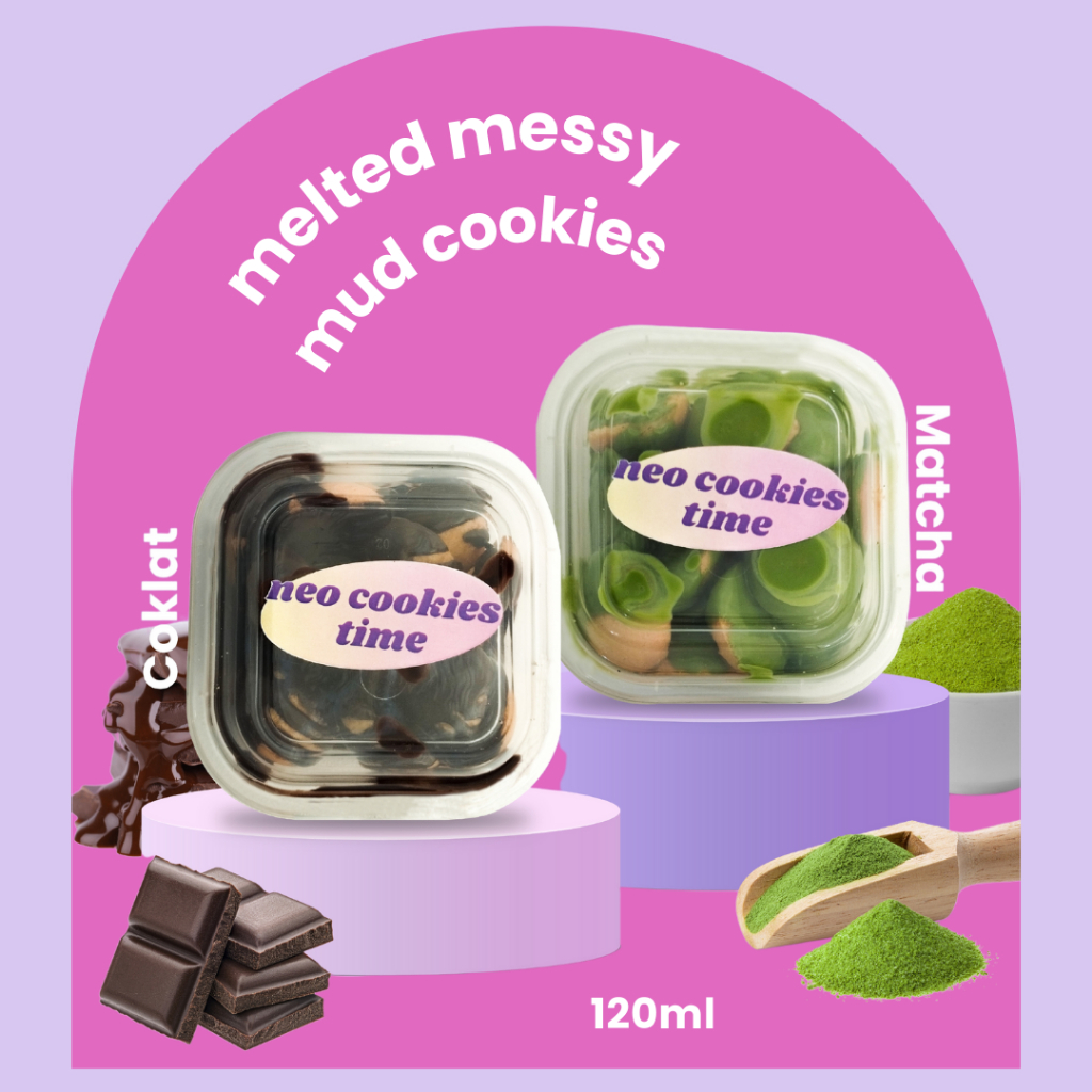 

NEO COOKIES TIME - MELTED MUD COOKIES SIRAM SAUS COKLAT LUMER CHOCO JAR NCT