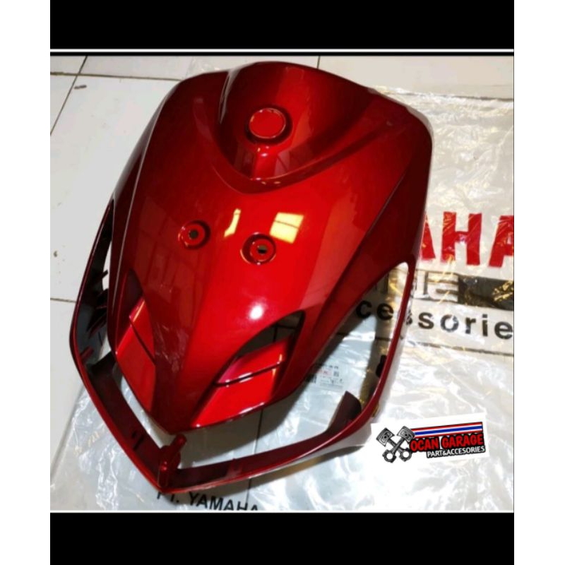 Tameng Depan Mio Smile maroon Original Yamaha tameng depan maroon mio smile