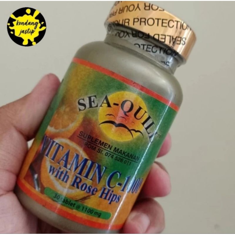 sea quill rose hips vitamin c 1000 mg isi 30