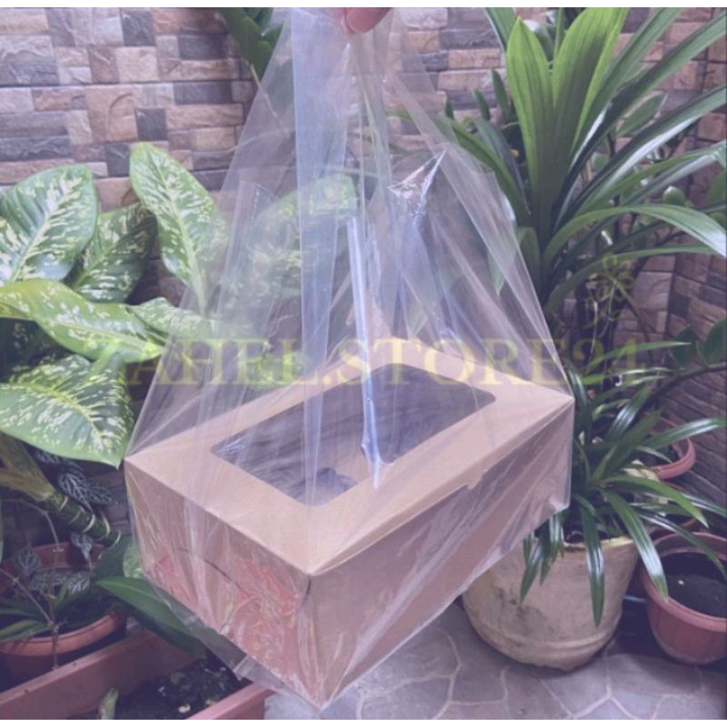 Plastik PE Kresek PE Bening | Kantong Kresek PE Transparan LUNCH BOX UK 15,20,25,30