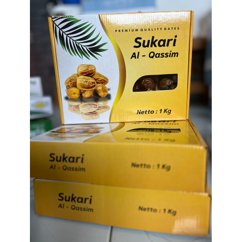 

KURMA SUKARI KEMASAN 1KG||SUKARI AL QASIM 1KG