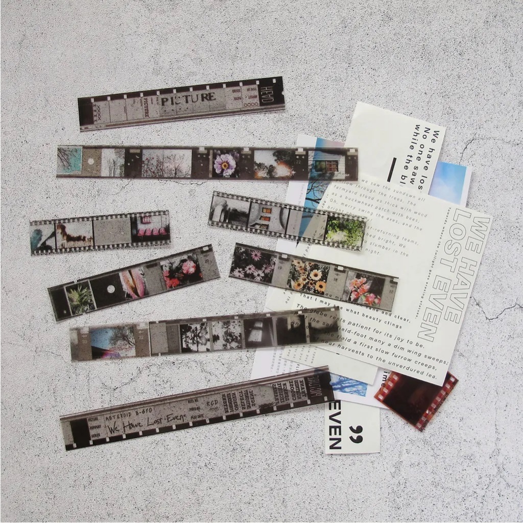 

Asteroid B-610 We Have Lost Even Matte PET Tape Sticker Sample