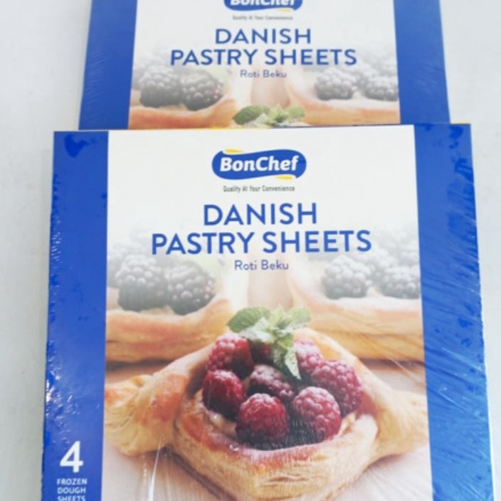

88 bonchef danish pastry sheet roti beku untuk cromboloni viral 75gr