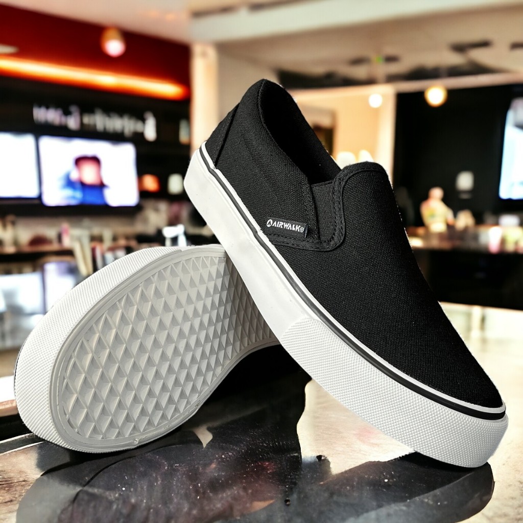 Airwalk Arjun AIWXF230816B Slip On Sepatu Sneaker Slip On Pria ORIGINAL