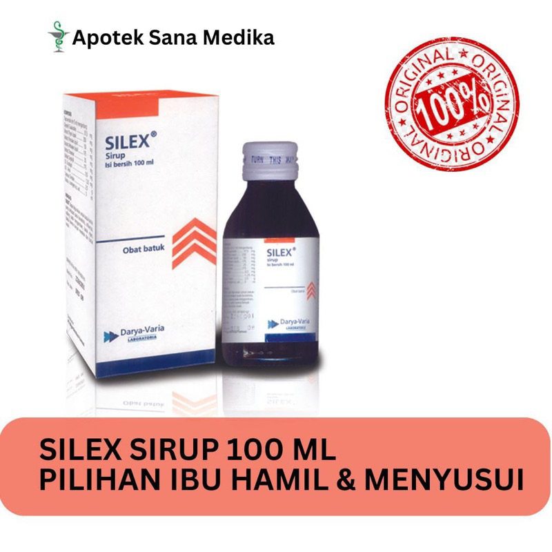 SILEX SIRUP 100ML / Obat Batuk Untuk Ibu Hamil