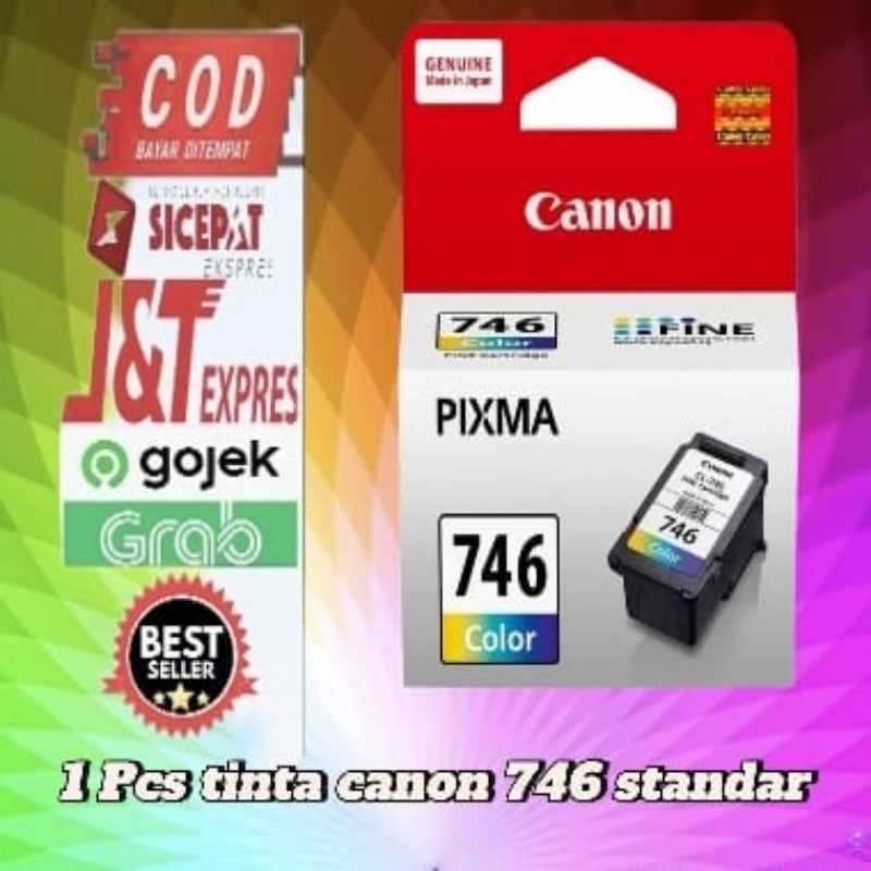 TINTA PRINTER CANON COLOUR 746