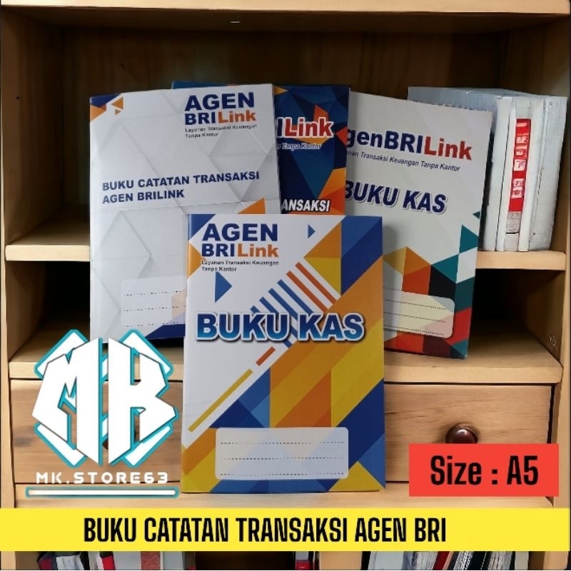 

BUKU CATATAN TRANSAKSI AGEN BRILINK | BUKU KEUANGAN | BUKU PENJUALAN | BUKU