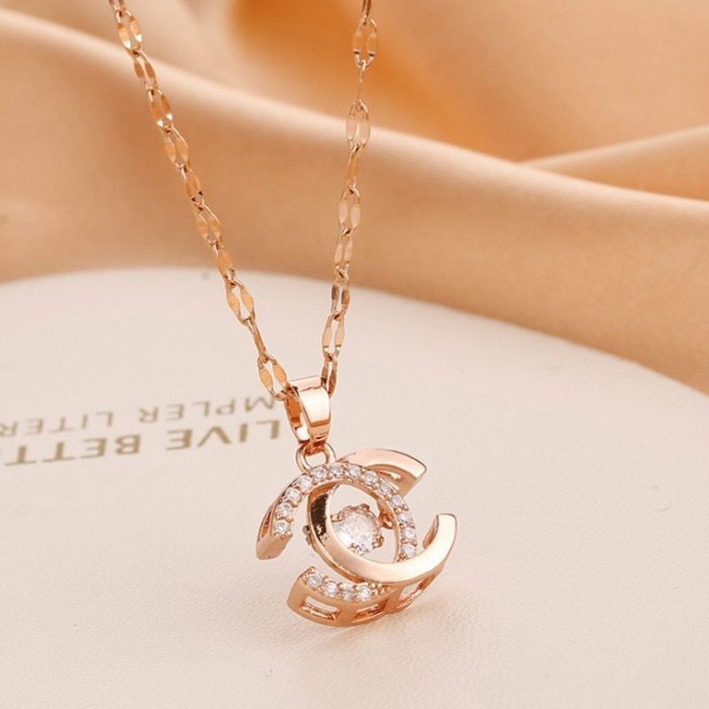[ Bayar Ditempat ] Kalung Wanita Titanium Anti Karat / Kalung Wanita / Kalung Titanium Asli Ori Impo