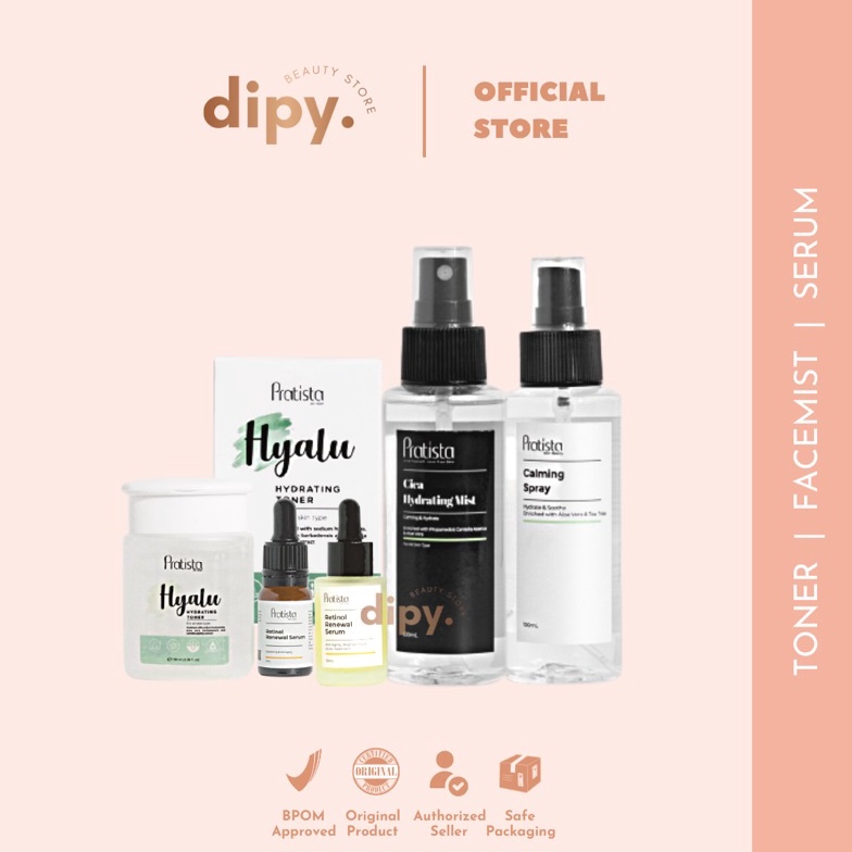 ART E66P Official Outlet PRATISTA  Facemist Calming Spray Cica Hydrating Mist Hyalu Toner Serum Reti