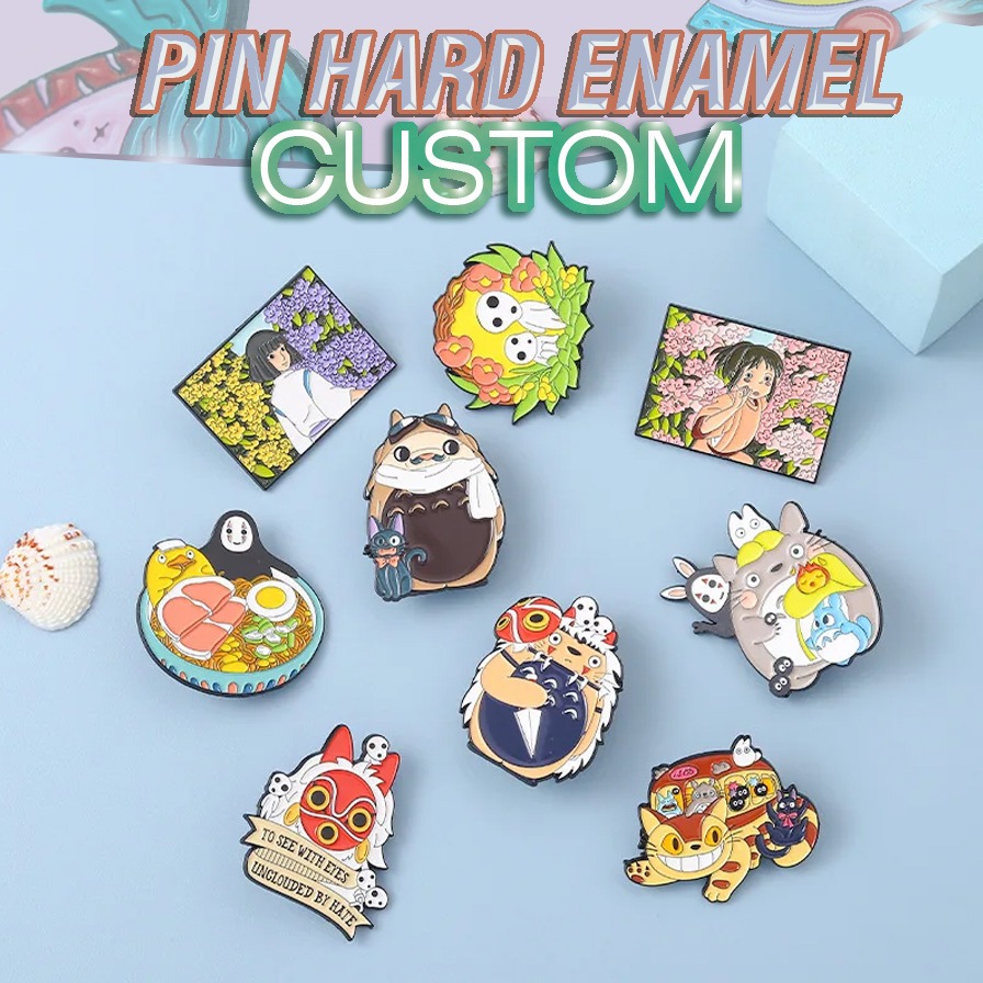 Desain sendiri pin enamel, hard enamel custom. untuk beragam kebutuhan souvenir & pin & aksesoris. S