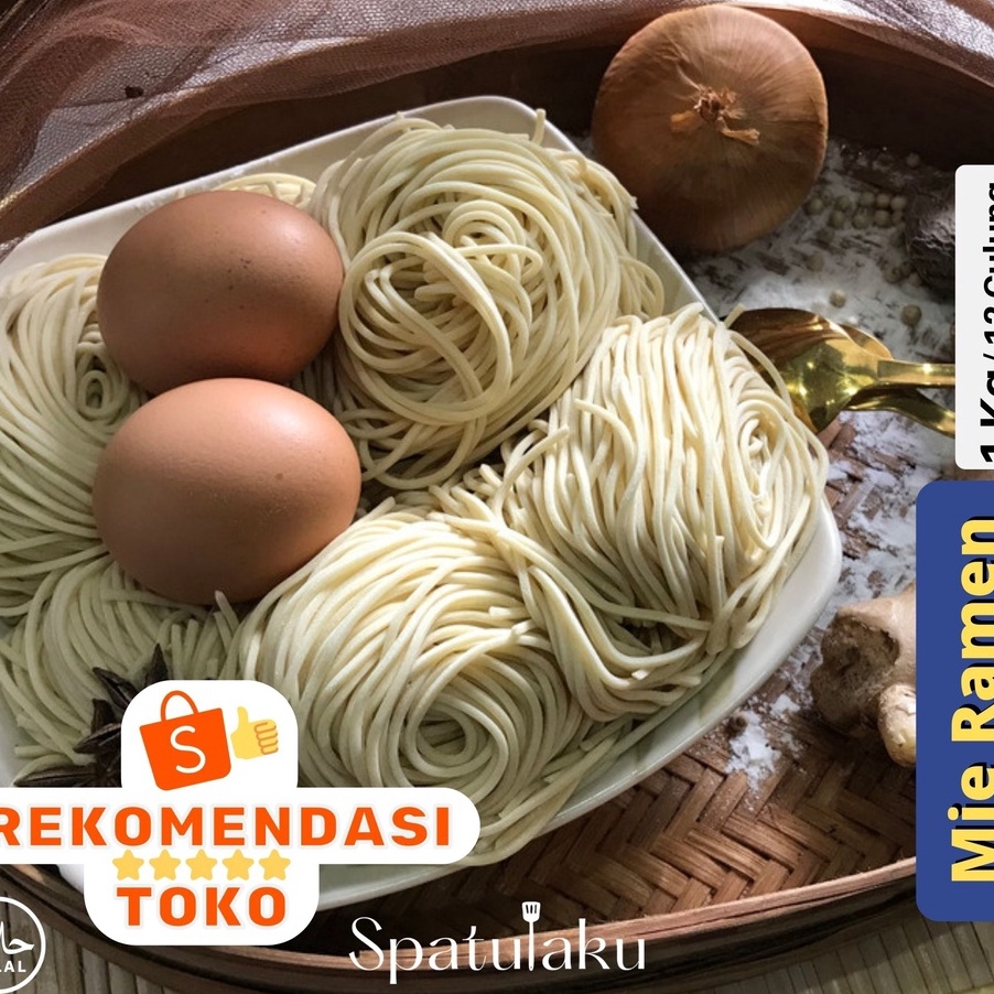 

Terbaru MIE RAMEN Mentah Japanese food 1 kg isi 12 pc Tanpa Pengawet
