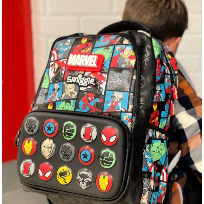 Free Ongkir Smiggle Marvel Avengers Backpack