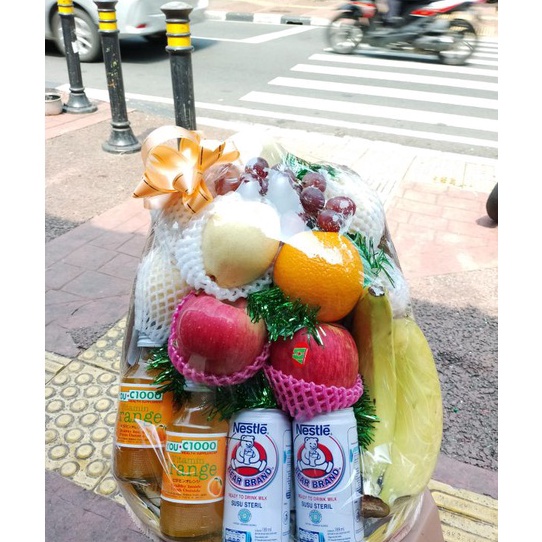 

ORIGINAL Parcel Buah mix Bearbrand You C1 free kartu ucapan