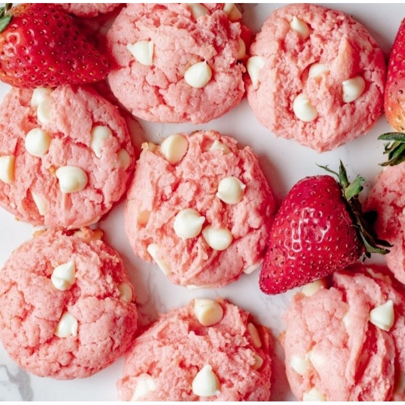 

Strawberry cookies