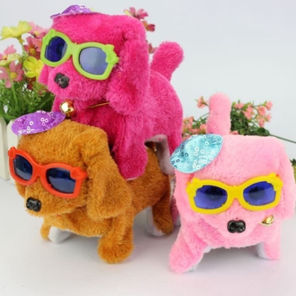 MEGA SALE COD MAINAN BONEKA ANJING BISA BERJALAN DAN BISA BUNYI SEPERTI ANJING MAINANA ANAK ANJING