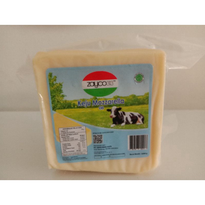 

COD keju mozzarella mozarela olden burger 1kg