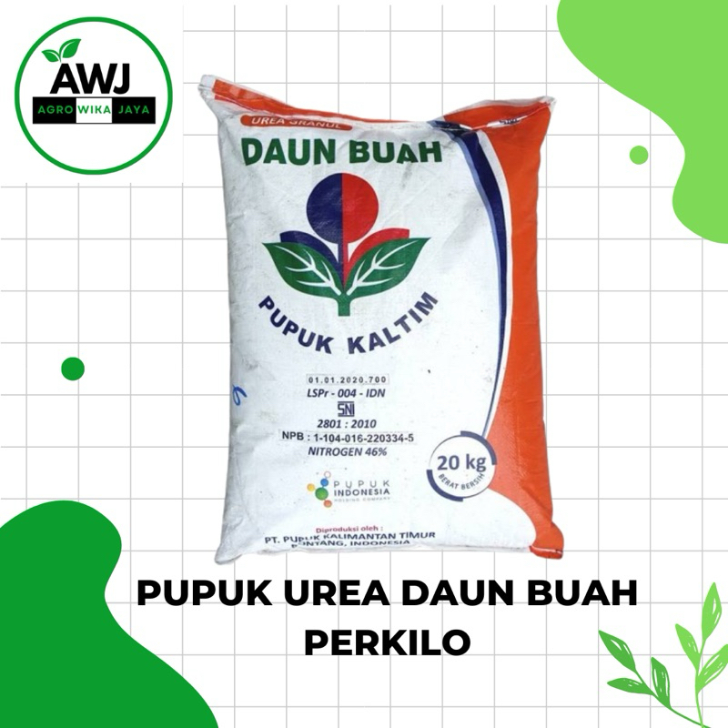 PUPUK UREA DAUN BUAH PKT | UREA DAUN BUAH | Kemasan 1 kg