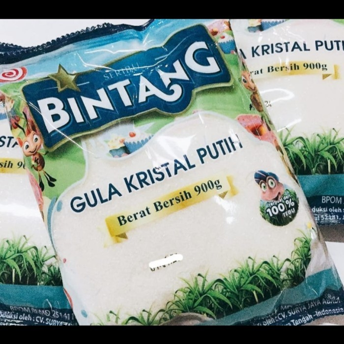

Gula Pasir 1000 Bintang netto : 900gr