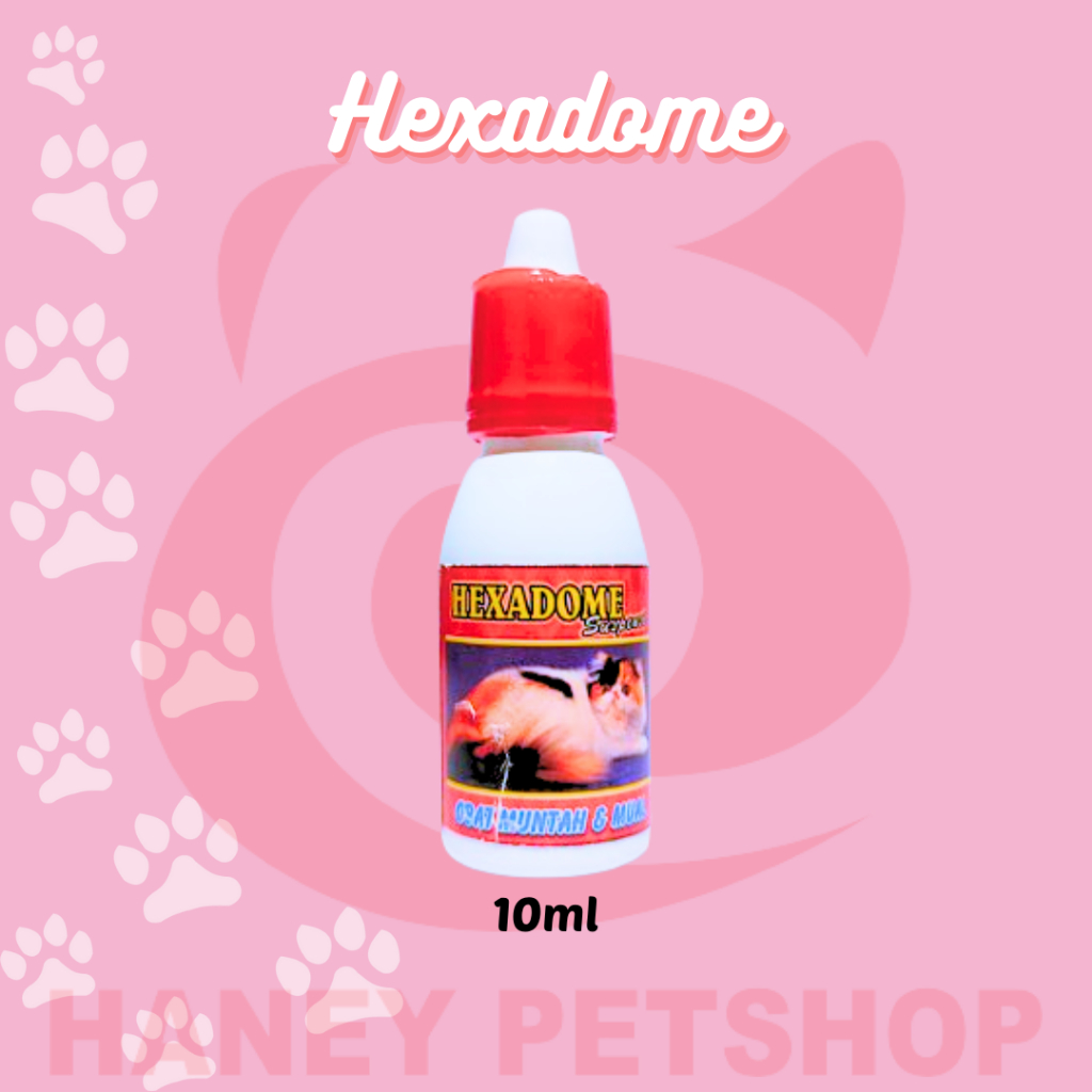Hexadom 10Ml Cat Obat Mual Muntah Untuk Kucing | Obat Kucing Sakit