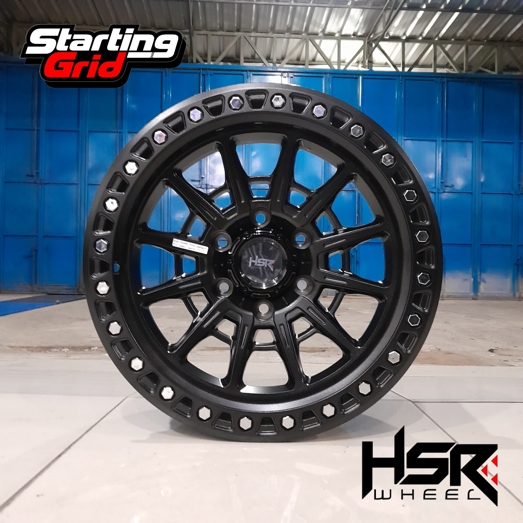 Velg Mobil HSR Ring 17 Untuk Trailblazer, Ford Ranger, Hilux dc, Land Cruiser, Raptor, Pajero, Fortu