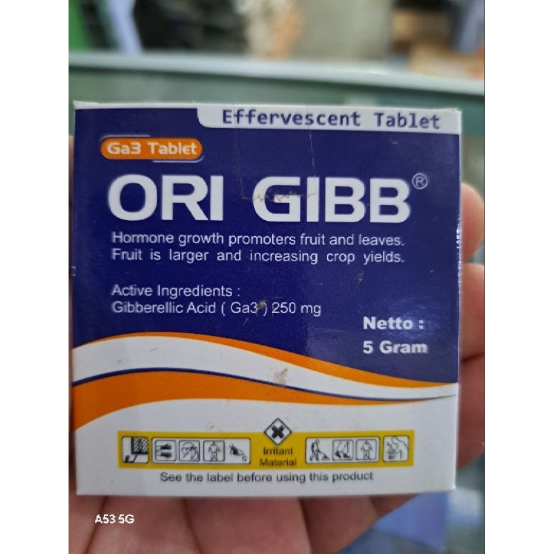 ORI GIBB Ga3 Tablet 5gr Ga3 Terbaik