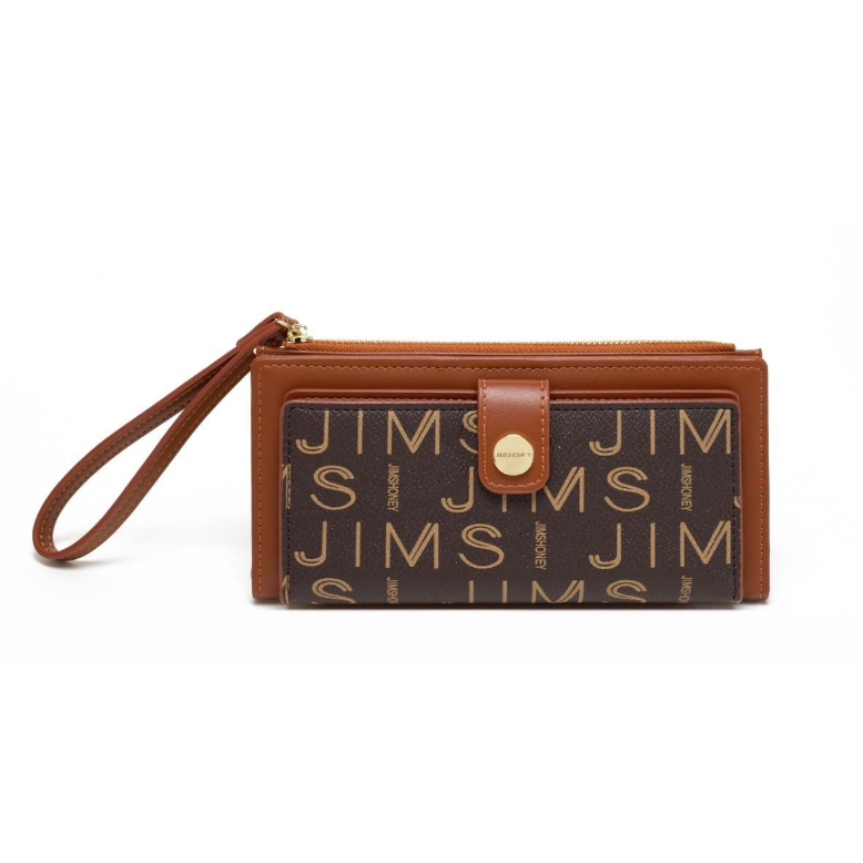 JIMS HONEY RIMA WALLET Dompet Lipat Panjang Wanita Cewek Fashion Jimshoney Casual Terbaru