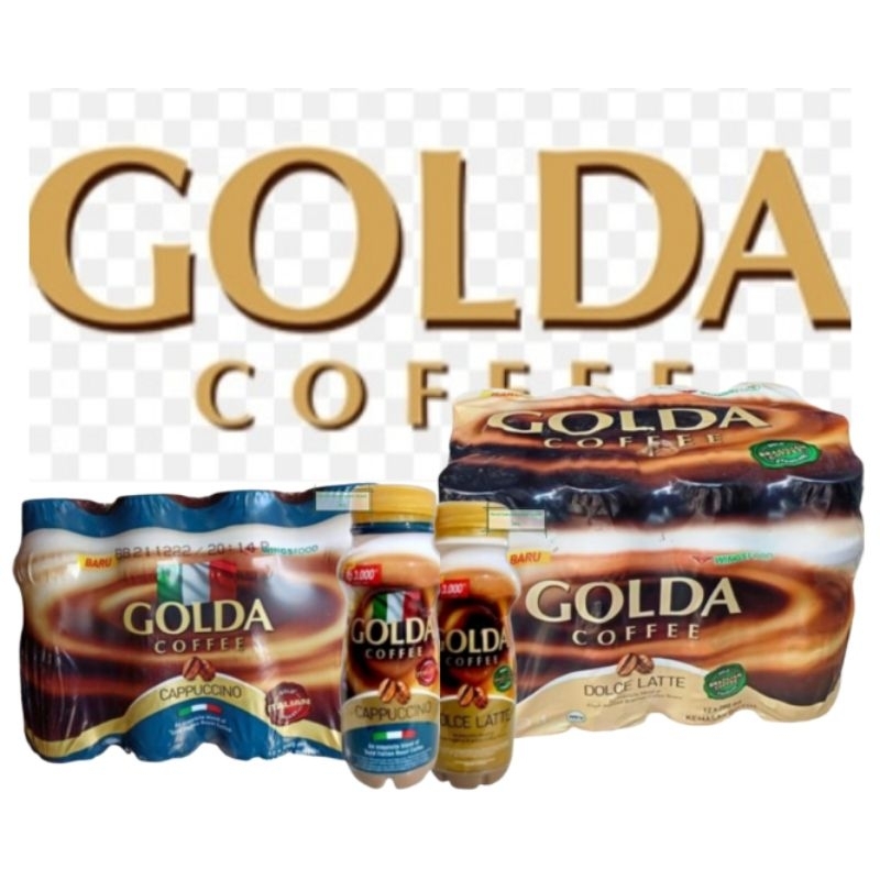 

Golda Coffee Minuman Kopi Botol 200 ml ( 1Pak isi 12 Pcs )