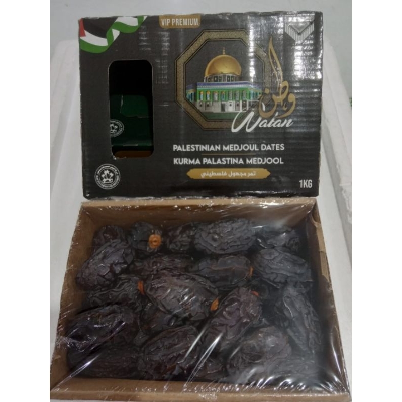 

Kurma 1kg VIP PREMIUM Palestina Medjool / Medjoul Dates 1kg