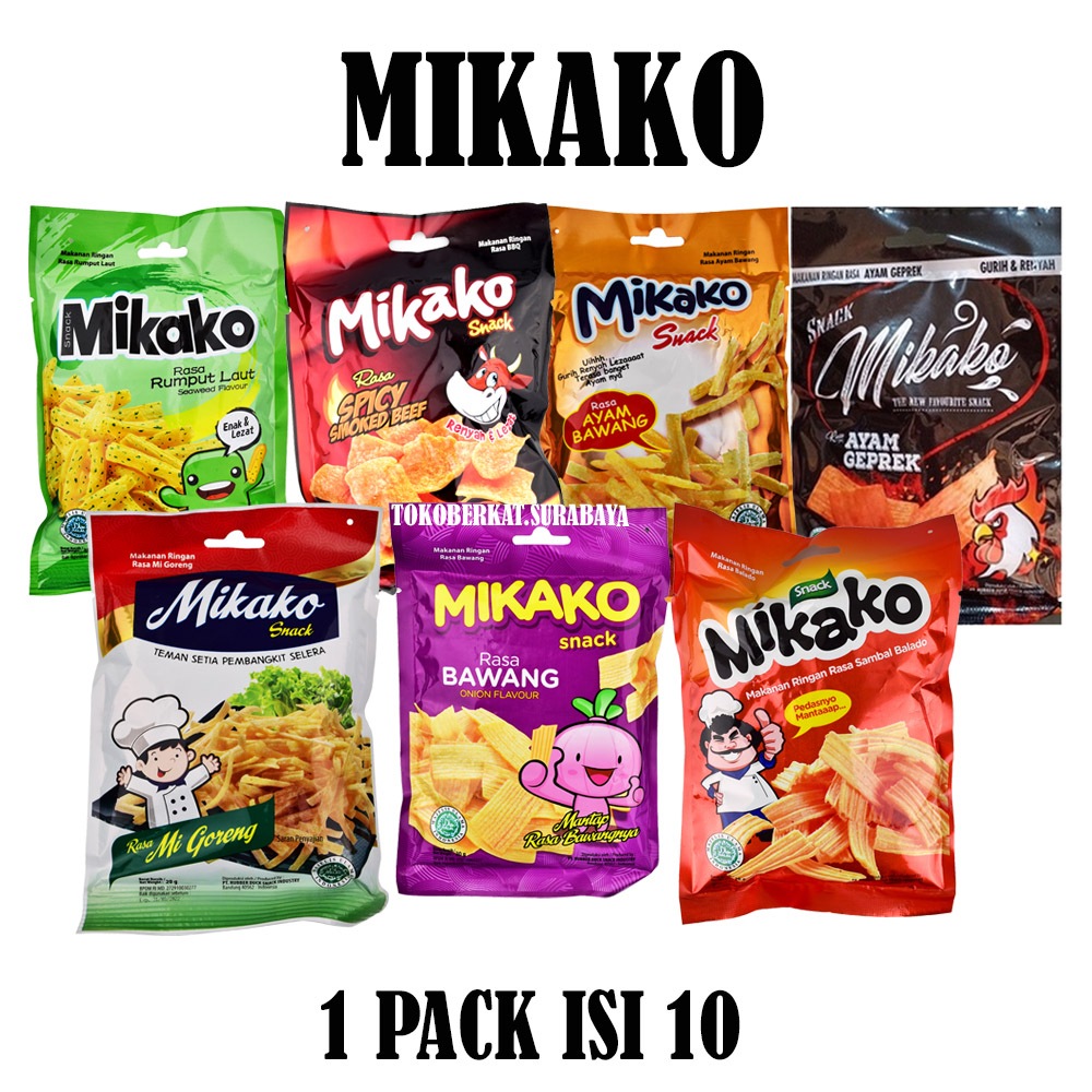 

SNACK MIKAKO ISI 10