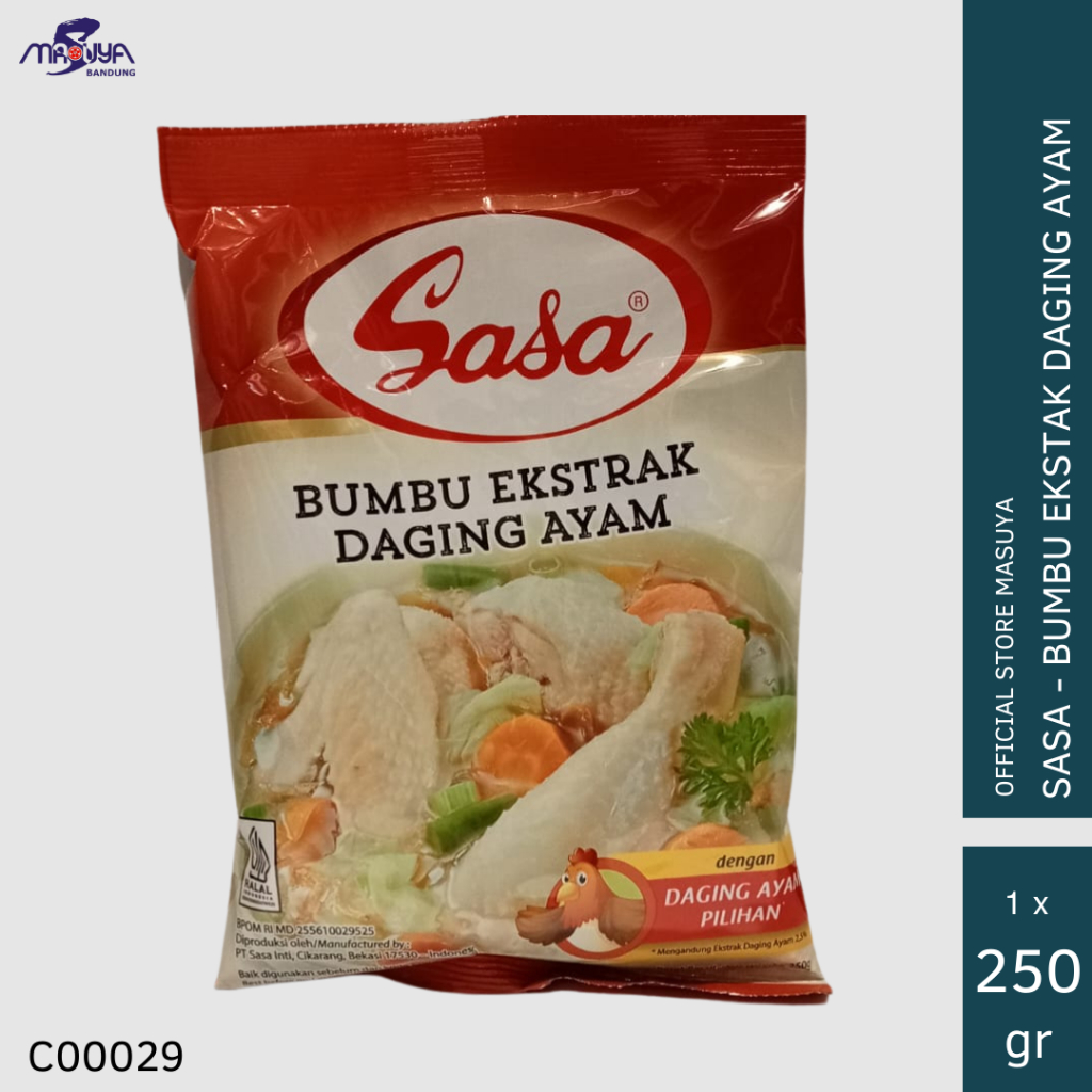 

SASA - Bumbu Ektrak Daging Ayam 250gr